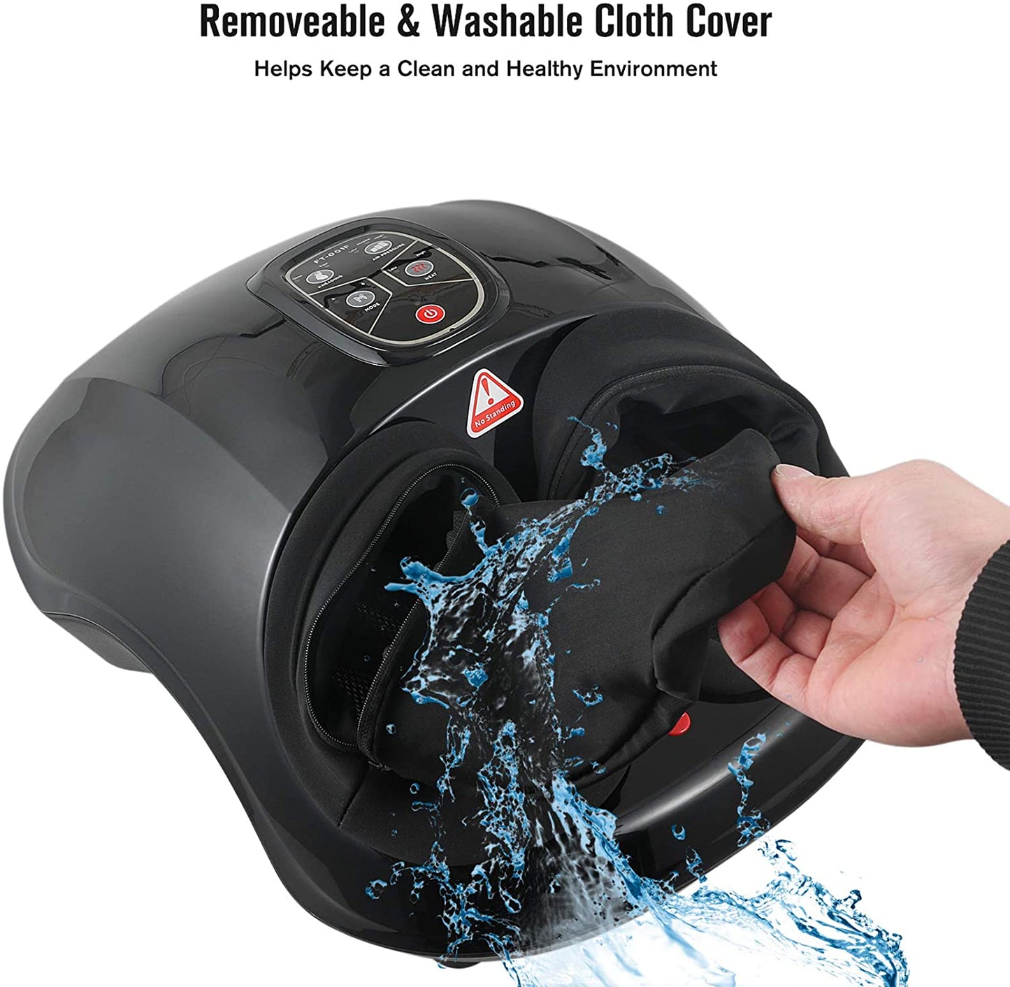 FIT KING Foot Massager Machine with Remote Deep Kneading and Shiatsu Foot Massage with Heat for Plantar Fasciitis and Tired Muscles FT-001FR image 6