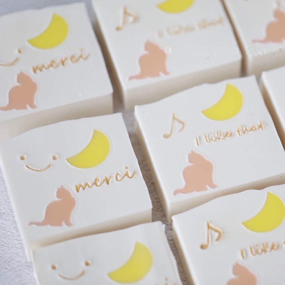 EchoDone Little Cat Tube Column Silicone Soap Candle Mold Embed Soap Making Supplies Silicone Mold for Soap image 5