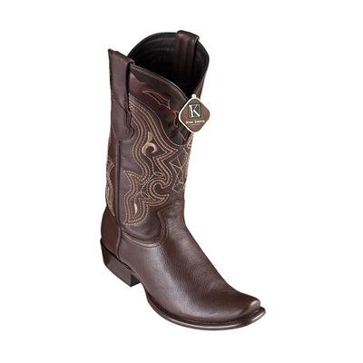 MEN'S KING EXOTIC ELK BOOTS DUBAI TOE HANDCRAFTED BROWN (4795107) image 0