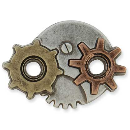 Tandy Leather Time Piece Gear Bezel Conch #71509-20 image 0