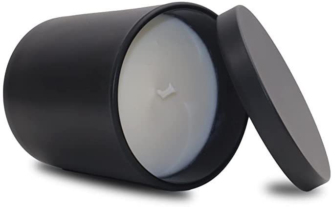 10 Oz Candle Jars for Making Candles - Candle Jars with lids - Candle Making Supplies- Candle Vessels - Candle containers (Set of 6 Jars and 6 lids) Black Matte Candle Jars image 5