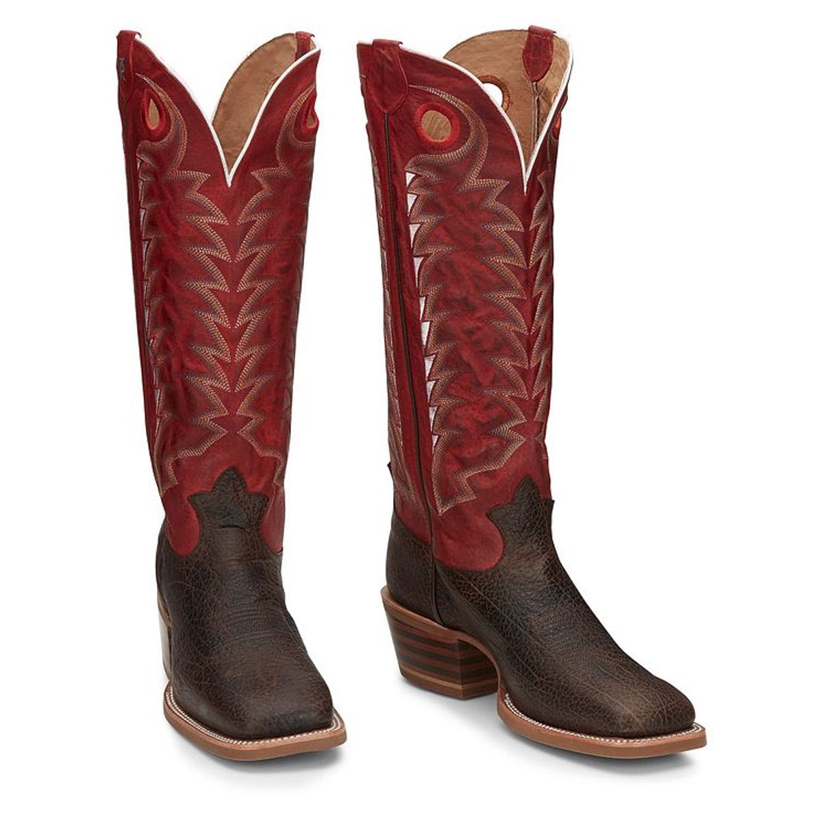 Tony Lamas Boots Men's Footwear Western Rosston 16" Buckaroo Color Brown image 0