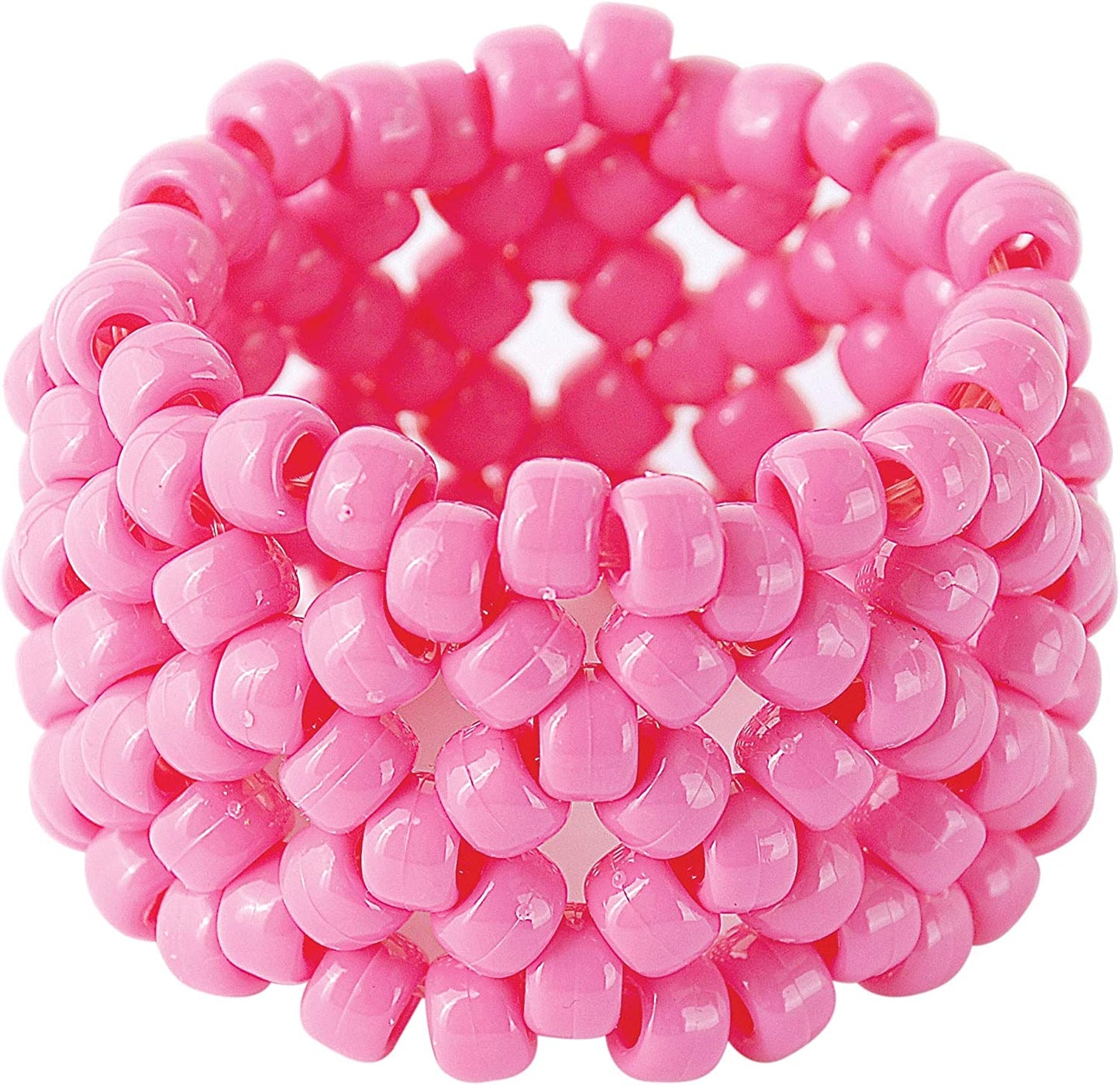 The Beadery 6 by 9mm Barrel Pony Bead, Pink, 900-Pieces image 1
