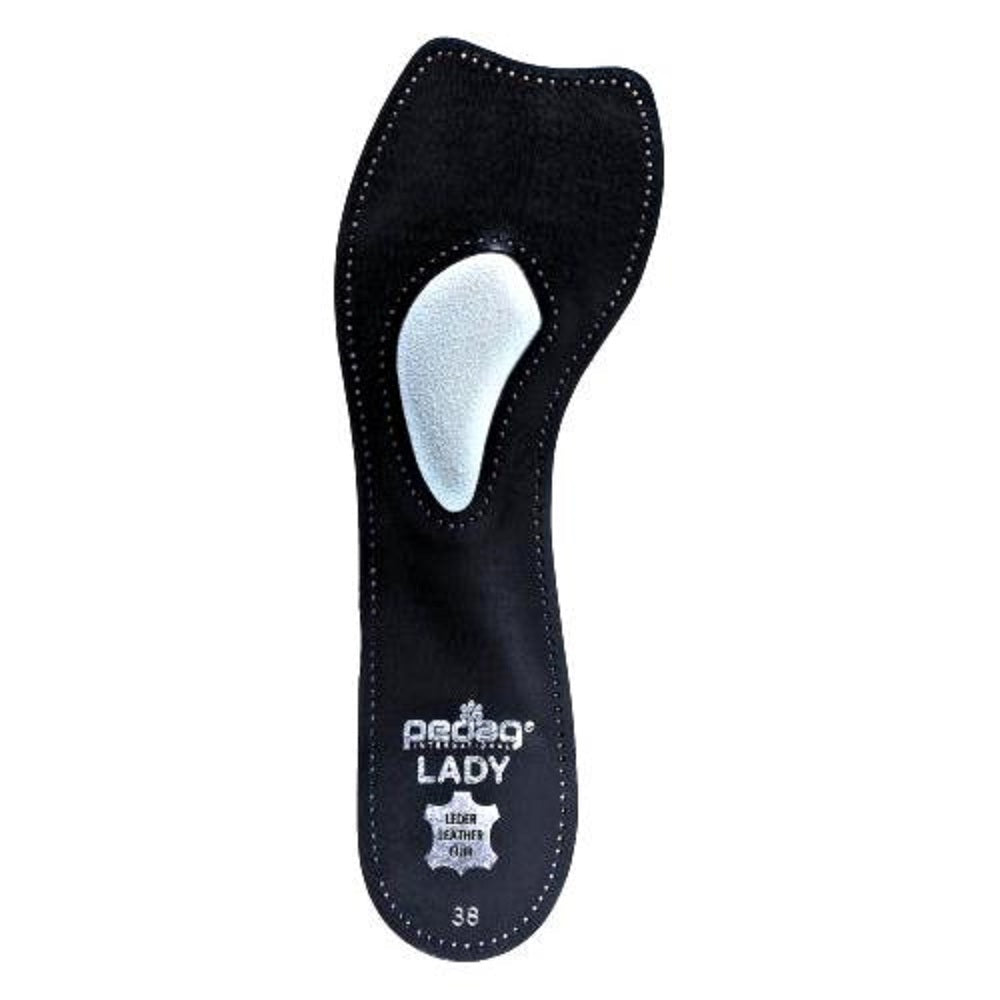 Pedag Lady Black Leather Insole Women's image 0