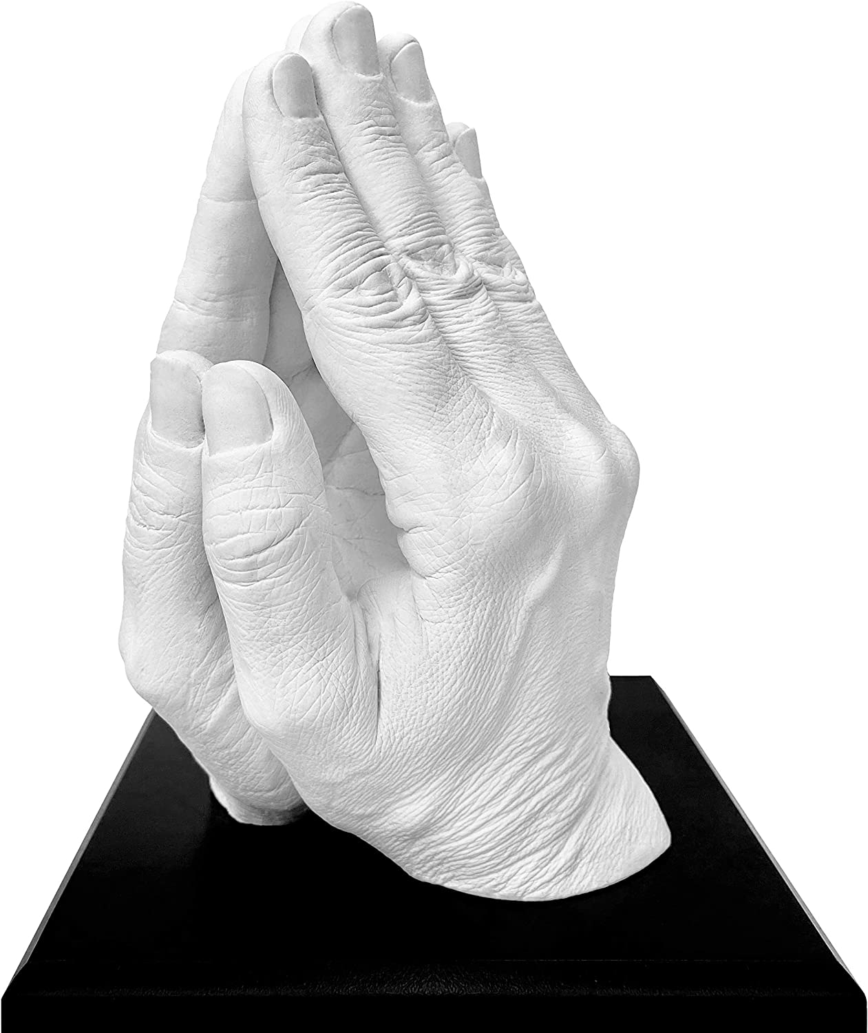 Pendle & Birdie Hand Casting Kit - A Complete Premium Craft Gift to Create a Two-Hand Couples Sculpture Keepsake. Large Kit incl. an Elegant Stand, Plaster & Colour Changing Alginate image 6