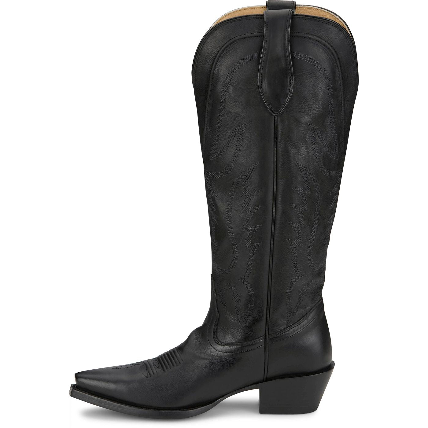 Tony Lama Women's 15" Jess Western Boot Black (DR4252)