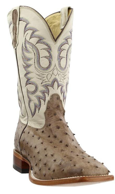 Nocona Boots Quicksilver Mink Full Quill Boots (MD6505)