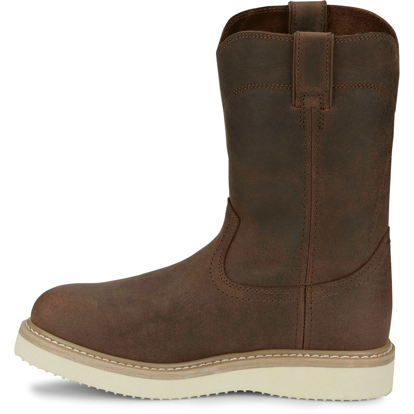 Justin Work Men's Ram 10" Work Boot - Pecan Brown (OW4710) - View 8