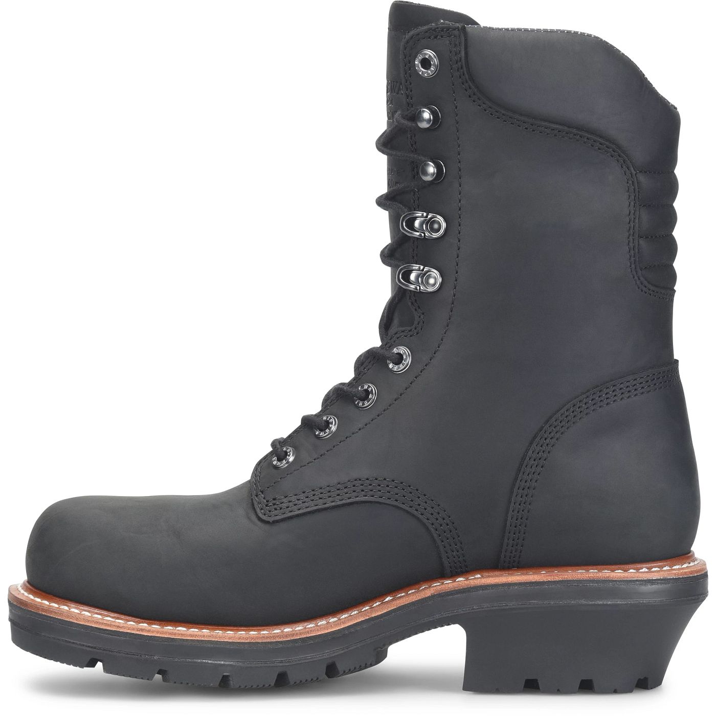 Chippewa Men's Thunderstruck 9" Insulated Waterproof Nano Comp Toe Logger - Charcoal (TH1021) - View 8