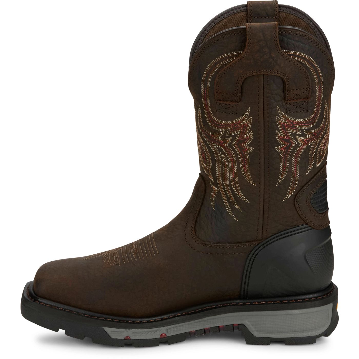 Justin Work Men's Driscoll 11" Waterproof Met Guard Steel Toe Boot - Mahogany (WK2112) - View 8