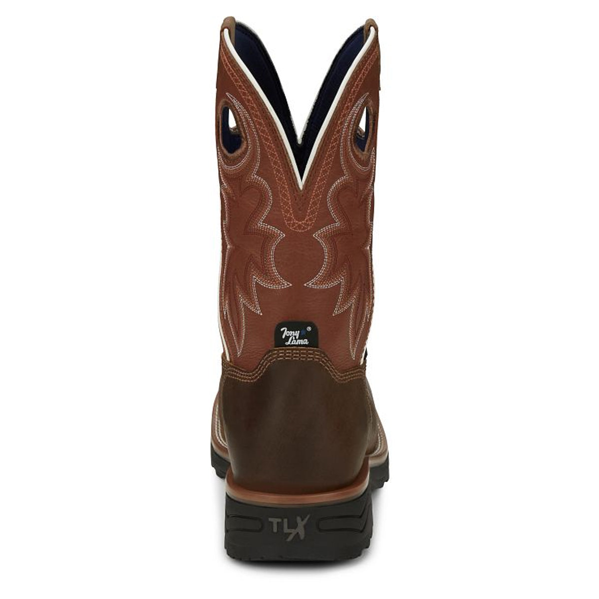 Tony Lamas Boots Men's Footwear Work Fireball 11" Composite Toe WAterproof Work Boot Color Tan image 4