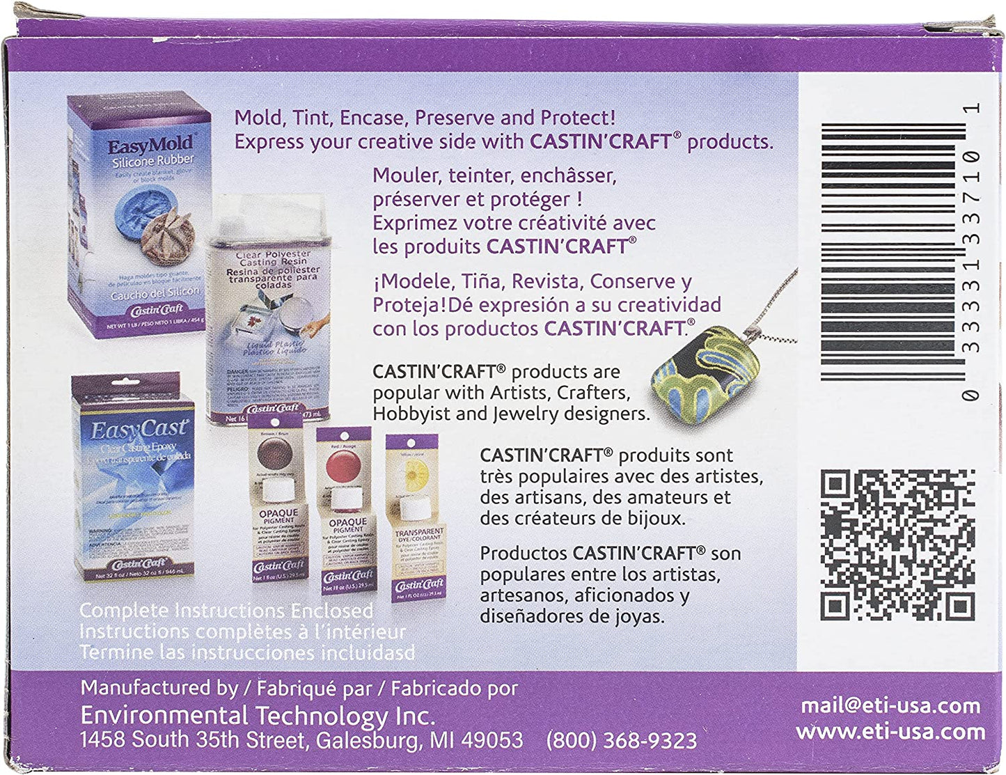 Environmental Technology 33710 1-Pound Kit Casting' Craft Easymold Silicone Putty image 2