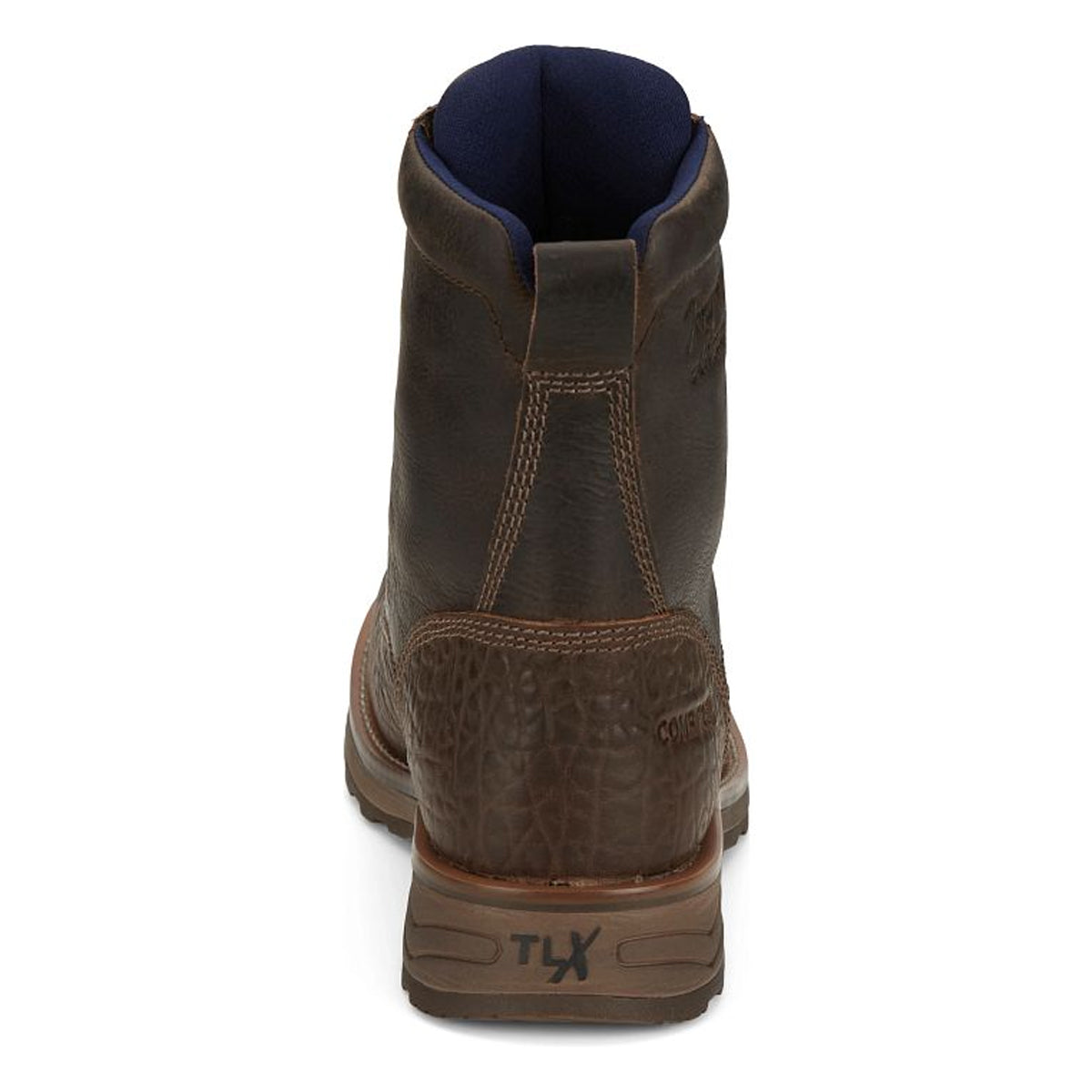 Tony Lamas Men's Footwear Work High Plains 8" Waterproof Comp Toe Color Brown image 4