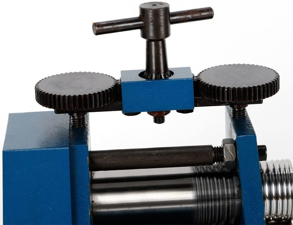 Manual Jewelry Rolling Mill Machine, 3" Roller Rolling Mill Combination Rolling Mill Machine, 75mm Jewelry Press Machine, Jewelry Making DIY Tool image 6