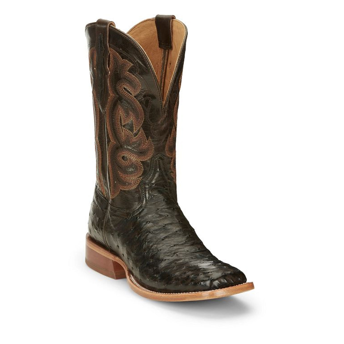 Tony Lamas Boots Men's Quaid 11" Full Quill Western Boot Color Brown image 4