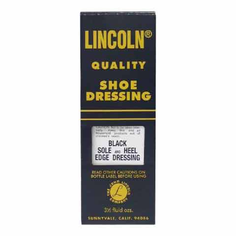 Lincoln Sole & Heel Edge Dressing 3 1/2 Oz image 0
