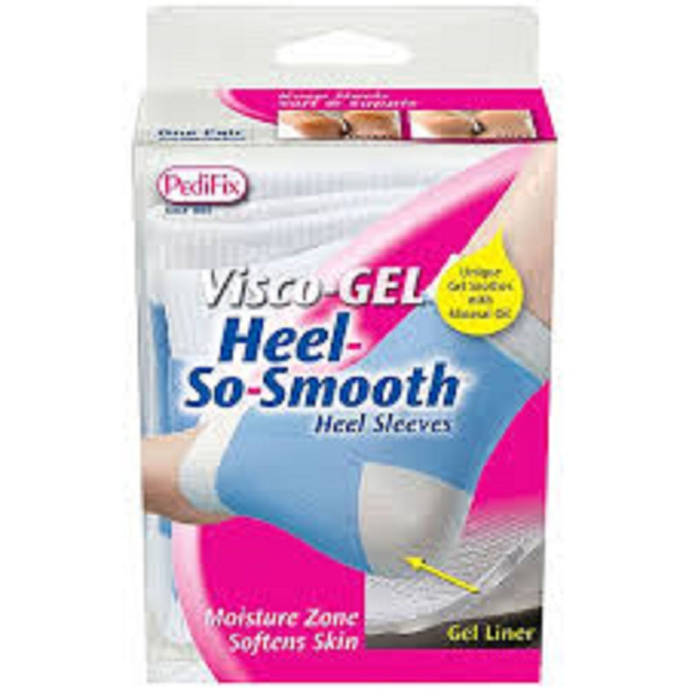 PediFix Visco-Gel Heel-So-Smooth Heel Sleeves 1 Pair image 0