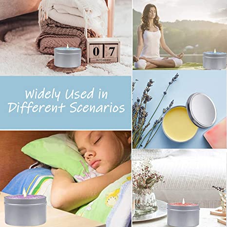 TEPENAR Candle Making Kit Supplies – Beewax Candle Craft Tools Including Heat-Proof Container, 8 Candle Jars, Clips, Spoon, Stickers, Wicks and Beeswax image 5