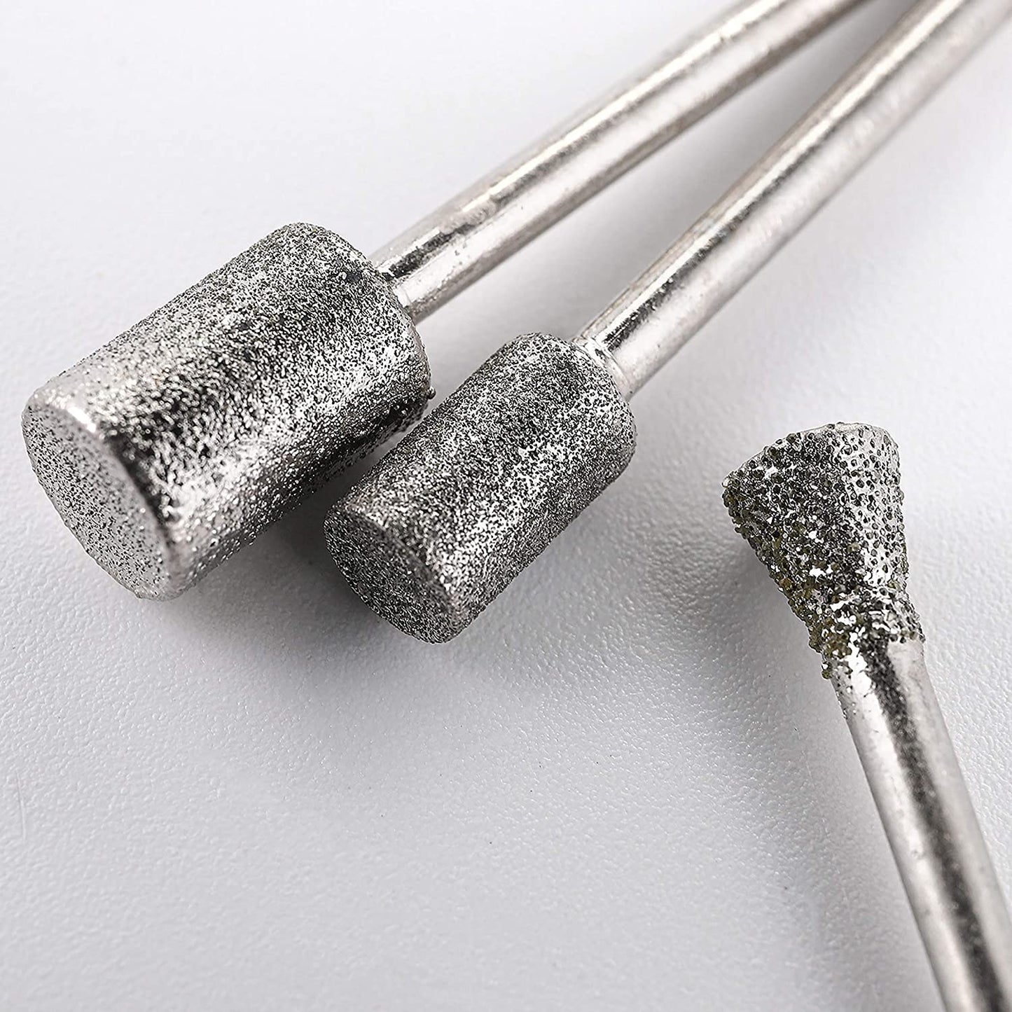 Cedilis 43-Pack Stone Carving Set - 26 Diamond Burr Bits, 10 Impeller, 4 Diamond Cutting Wheel, 3 Metal Dremel, Polishing Rotary Tools for Stone, Rocks, Jewelry, Glass, Ceramics Dremel Rotary Tools image 3