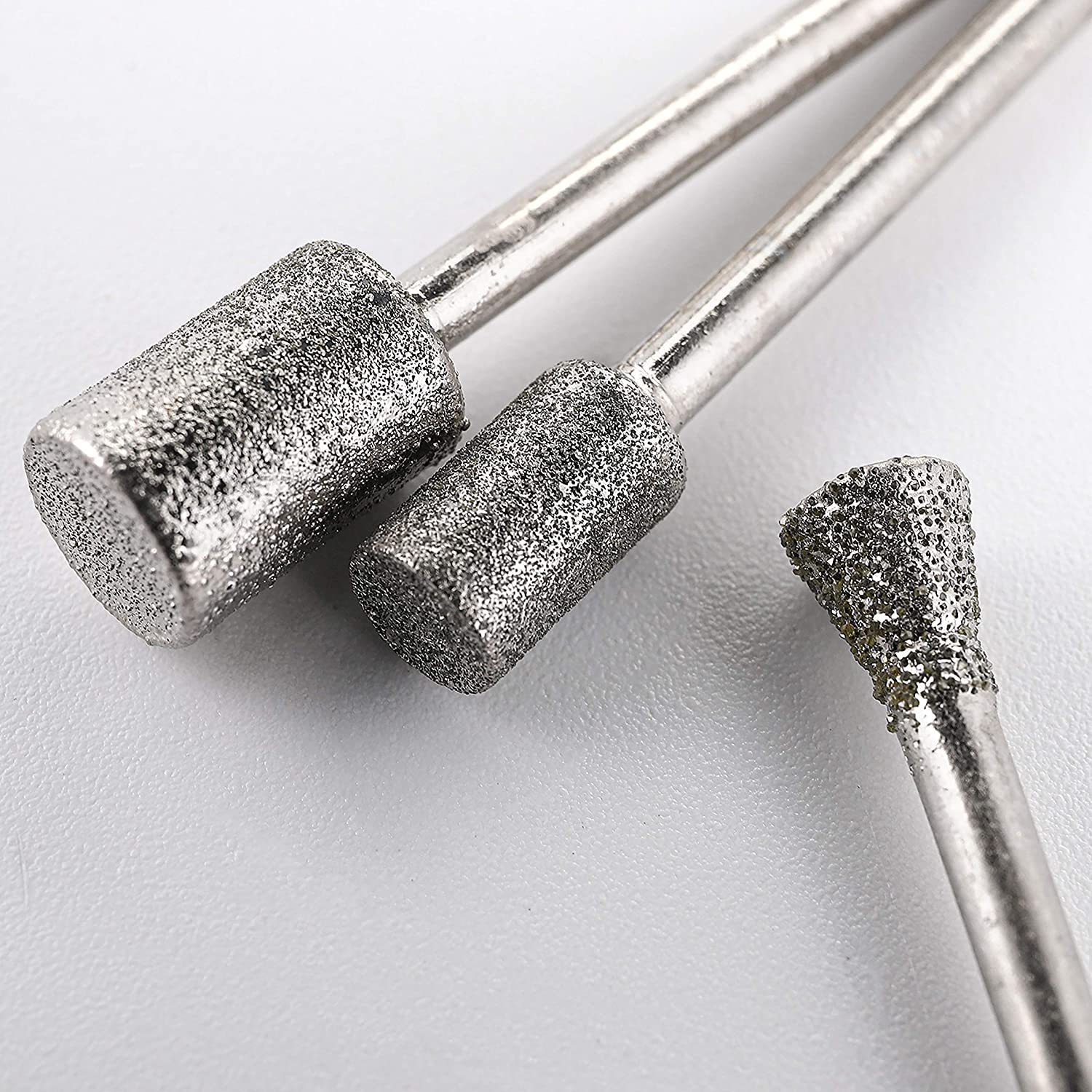 Cedilis 43-Pack Stone Carving Set - 26 Diamond Burr Bits, 10 Impeller, 4 Diamond Cutting Wheel, 3 Metal Dremel, Polishing Rotary Tools for Stone, Rocks, Jewelry, Glass, Ceramics Dremel Rotary Tools image 3