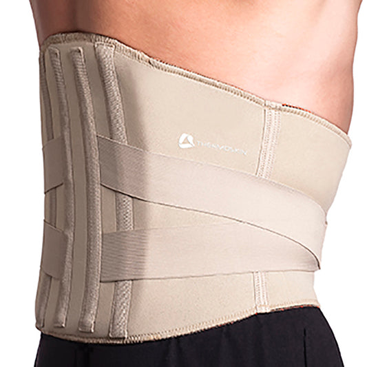 Thermoskin T9-Lite Rigid Lumbar Support, Beige. 8*290 image 0