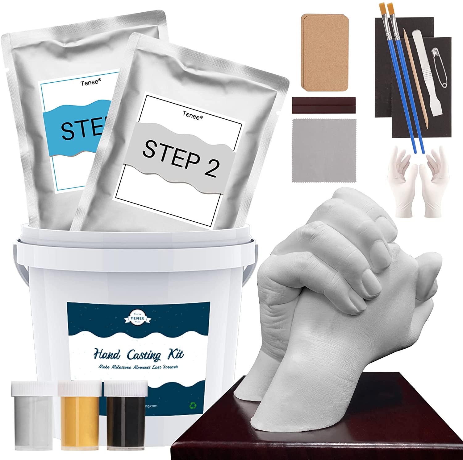 Crystal Clear Epoxy Resin Kit - 1 Gallon (0.5 Gal Resin + 0.5 Gal Hardener) image 0