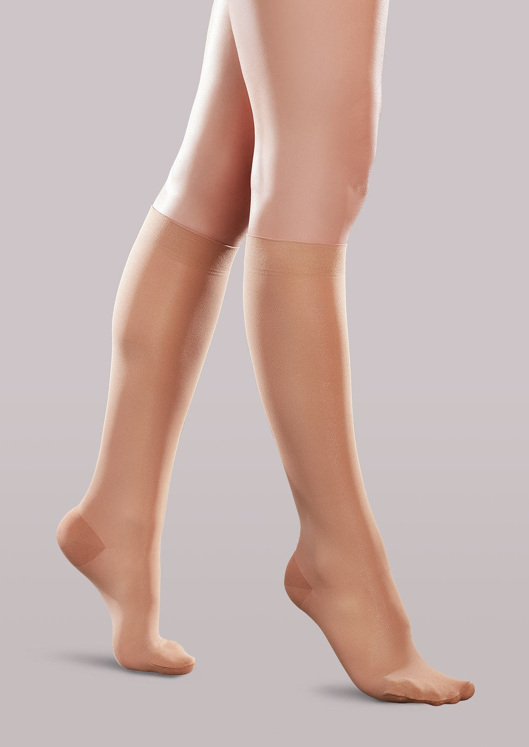 Women's Mild Support Microfiber Knee Highs image 4
