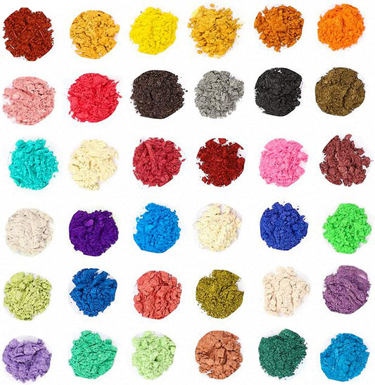Mica Powder,Natural Soap Making Supplies,Resin Pigment Kit,Epoxy Resin Dye,36 Colors Soap Making Dyes,Hand Soap Making Pigment Kit,Resin Jewelry,Jewelry Making Supplies，Resin Powder, image 0