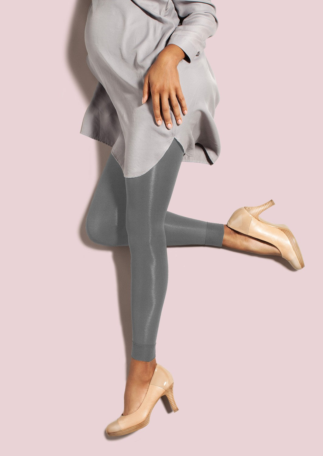 Light Support Maternity Footless Tights image 1