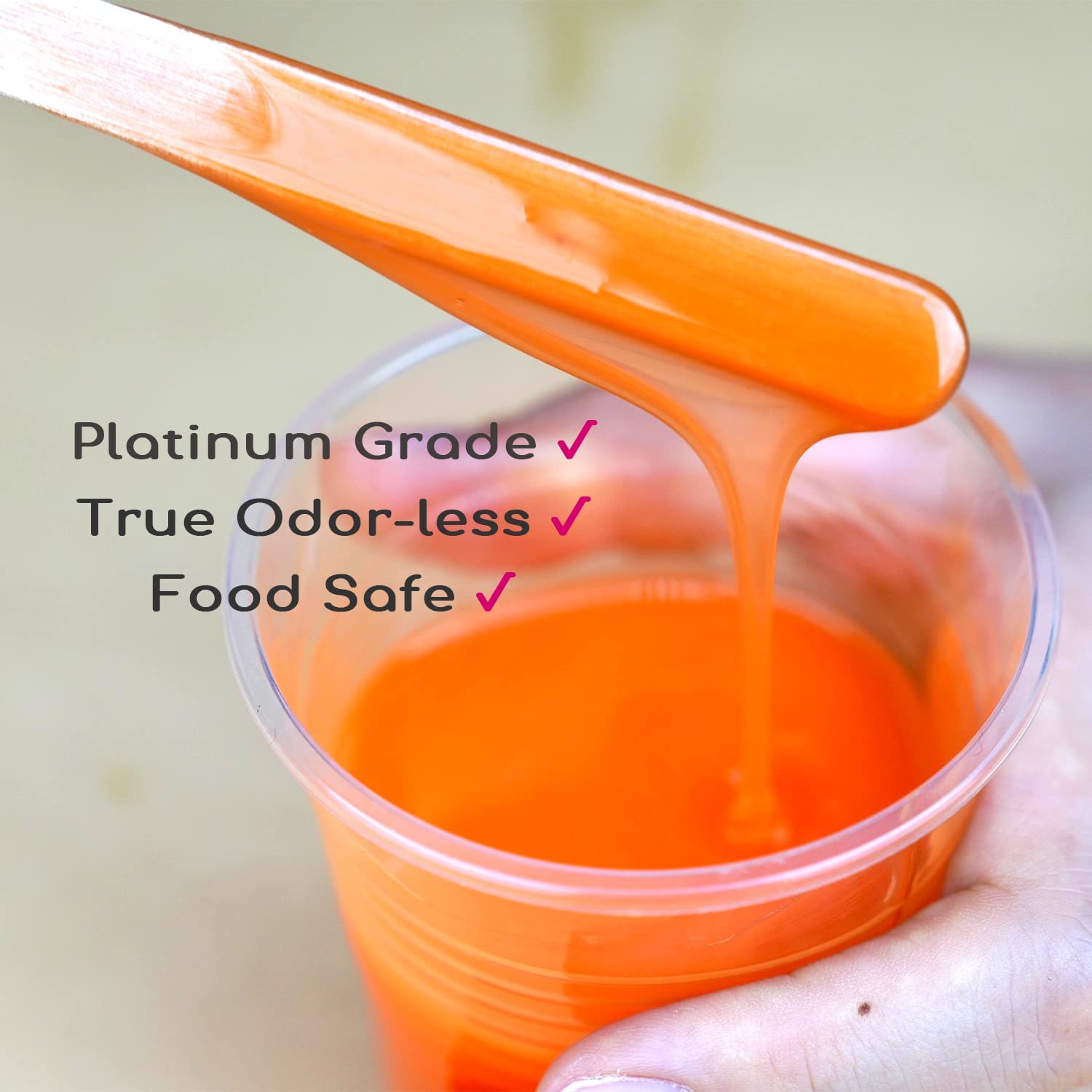 BBDINO Silicone Mold Making Kit, Non-Toxic Mold Making Silicone Rubber N.W 2.2 lb, Platinum Liquid Silicone Mold Making Rubber, Ideal for Resin/Soap/Wax/Chocolate Molds Casting Silicone Molds DIY image 4