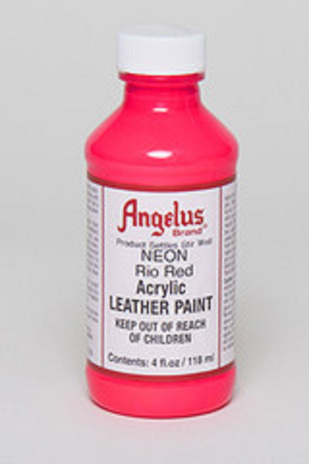 Angelus Acrylic Paints Neon 1 Oz All Color - Rio Red image