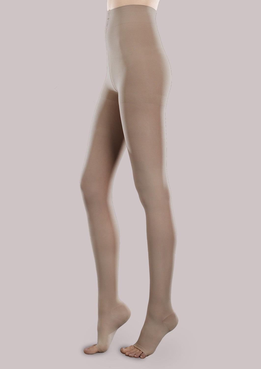 Sheer Ease Women's Open-Toe Mild Support Pantyhose (15-20 mmHg) image 2
