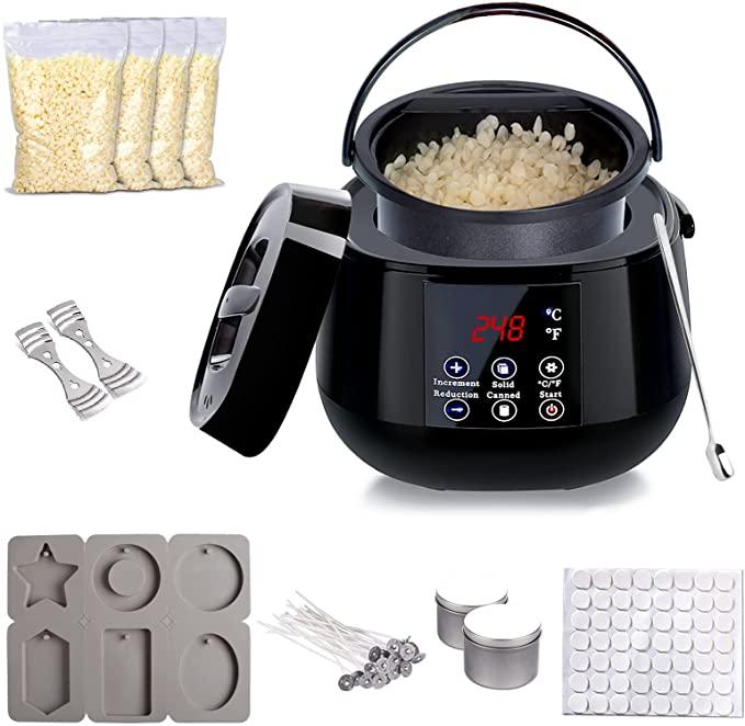 PEEWF Candle Making kit for Kids Beginners,Wax Melter for Candle Making with Molds,More Safer and Convenient Candle Making kit for Kids/Starter/Adults Beginners image 0