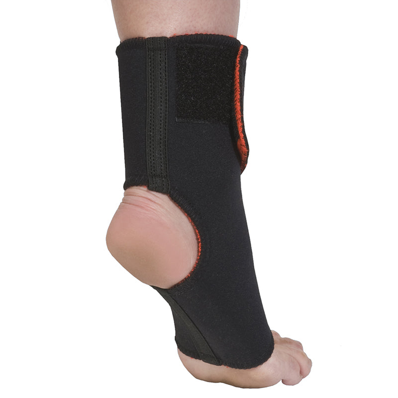 Thermoskin Ankle Wrap, Black, Med, 8*103 image 0