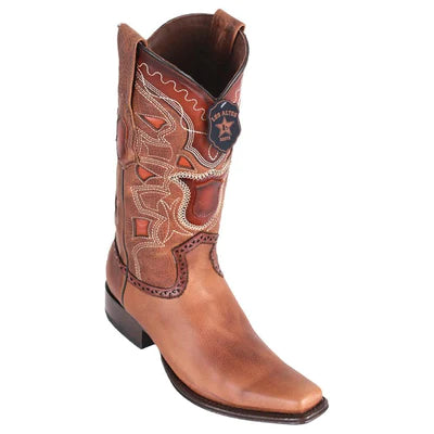 LOS ALTOS BOOTS MENS #769951 EUROPEAN SQUARE TOE | GENUINE RAGE LEATHER BOOTS | COLOR HONEY image 0
