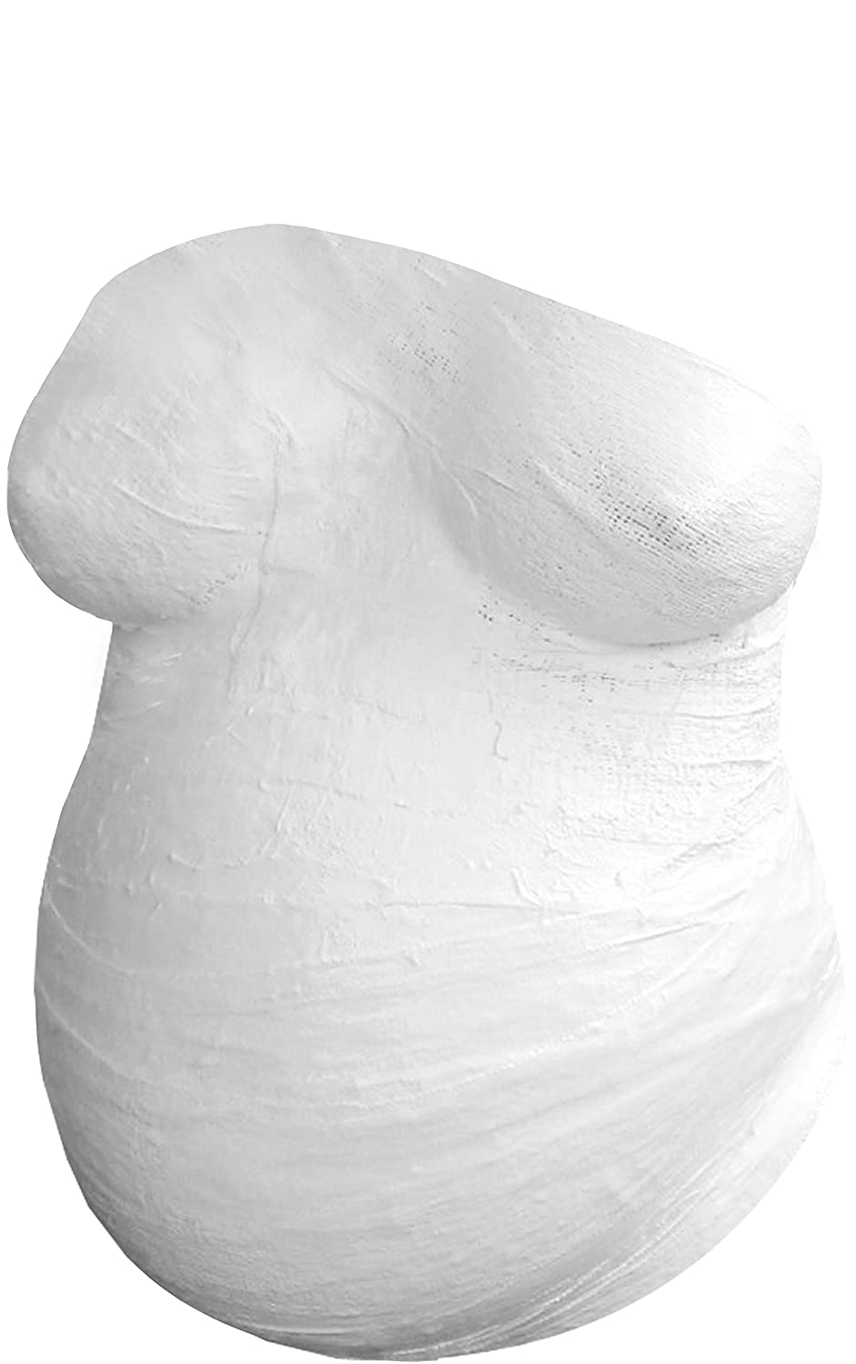 Pearhead Belly Casting Kit, Gender-Neutral Pregnancy Keepsake for Expecting Mothers, Baby Nursery Décor, Mother’s Day Keepsake, White image 1