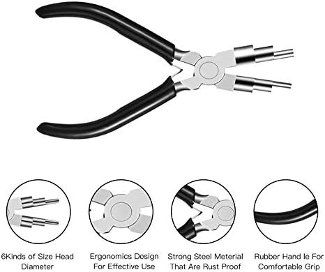 Faluckyy Jewelry Pliers, 8pcs Jewelry Making Pliers Tools Micro Jewelry Pliers Set Jewelry Making Kit for Jewelry Making Supplies image 4