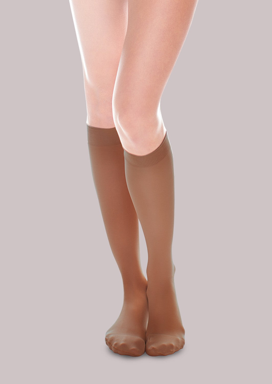 Sheer Ease Women's Moderate Support Knee High (20-30 mmHg) image 1