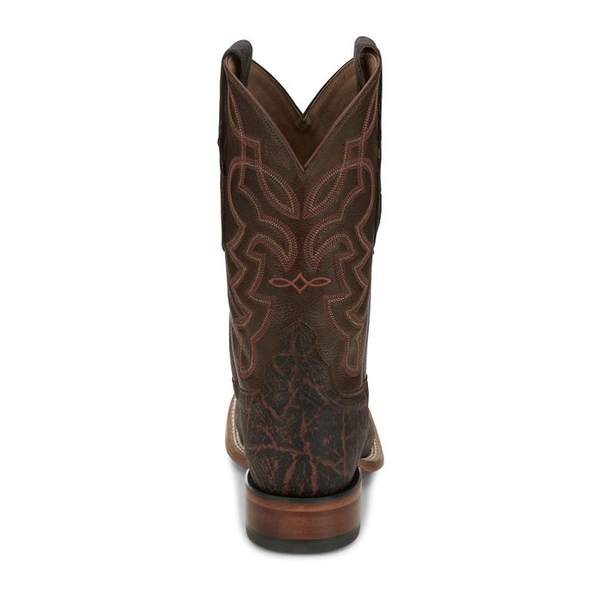 Tony Lamas Boots Men's Footwear Western Exotic Maldor 11" Elephant Barnwood image 4