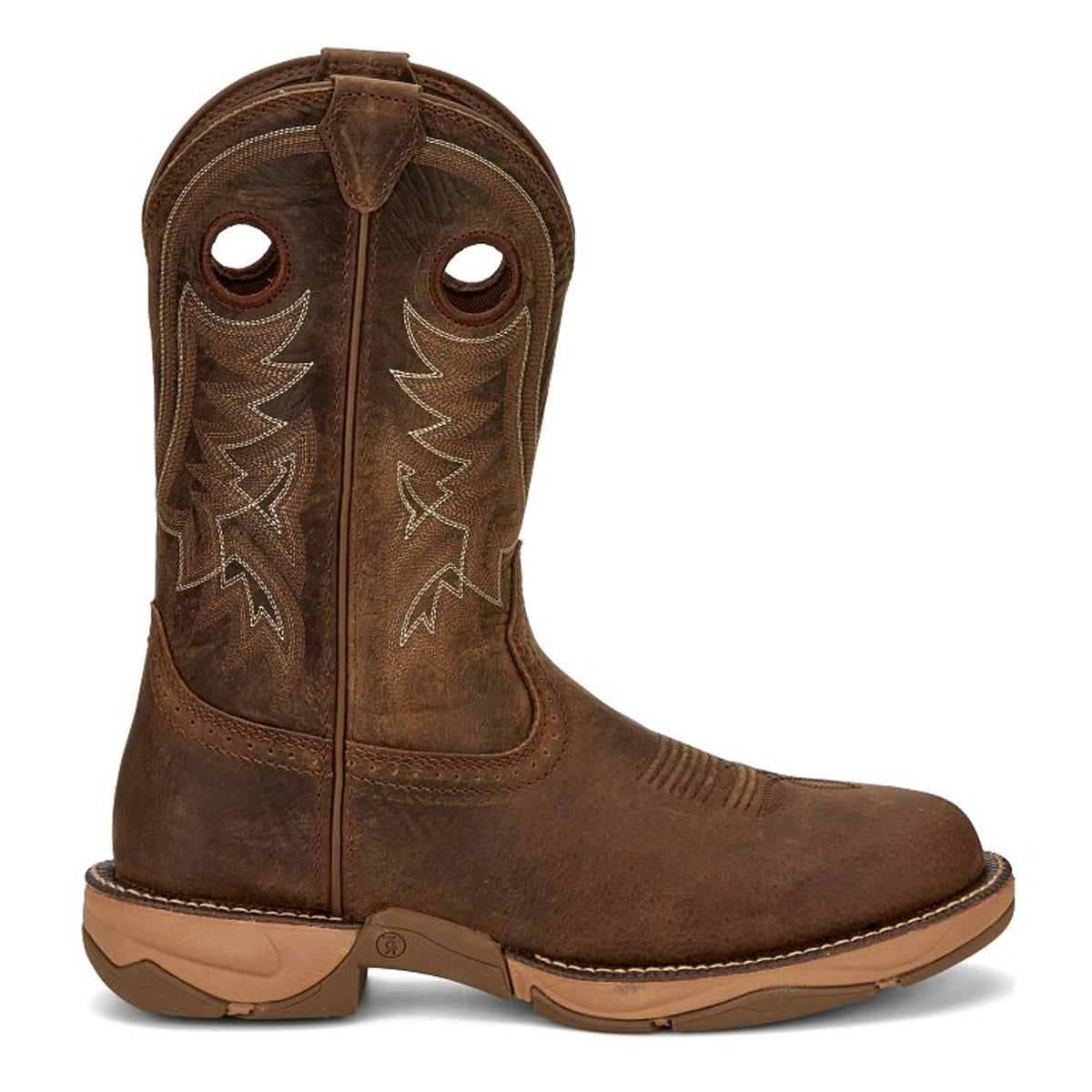 Tony Lamas Boots Men's Footwear Work River 11" Extra Wide Round Toe Work Boot Color Tumbleweed image 2