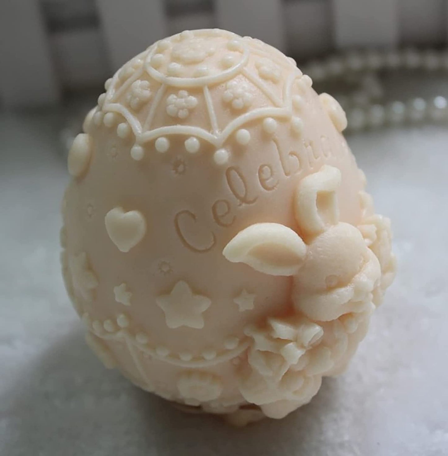 Rabbit Egg Soap Mold Handmade Soap Silicone Mold Soap Mold Candle Mold Ice Sculpture Mold Bird Soap Mold Aroma Plaster Mold image 6