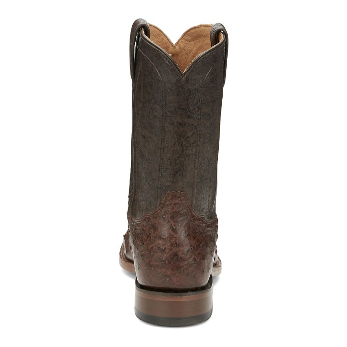 Tony Lamas Boots Men's Western Montery 10" Pull - On Full Quill Western Boot Color Chocolate image 4