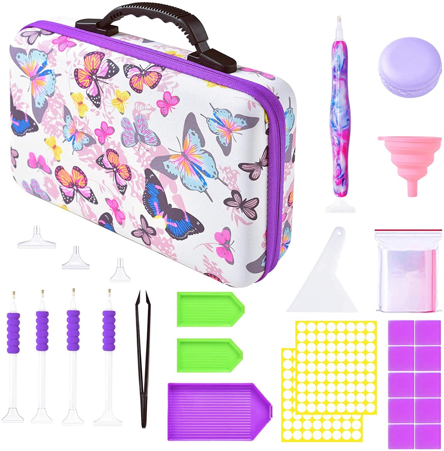 BEIFUMEI Diamond Painting Storage Containers 60 Slot Diamond Storage Case Diamond Painting Accessories 5D Diamond Painting Tools DIY Art Craft Jewelry Beads Rhinestones Organizer Box image 0