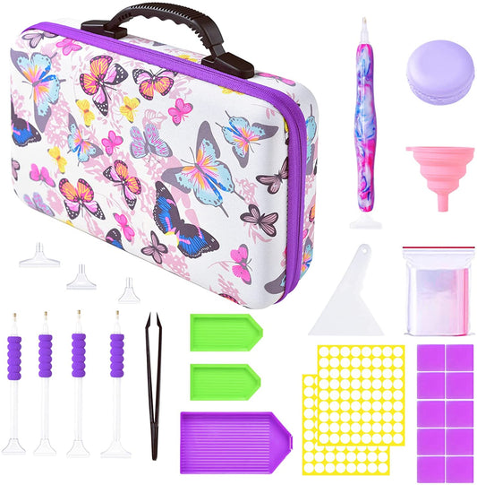 BEIFUMEI Diamond Painting Storage Containers 60 Slot Diamond Storage Case Diamond Painting Accessories 5D Diamond Painting Tools DIY Art Craft Jewelry Beads Rhinestones Organizer Box image 0