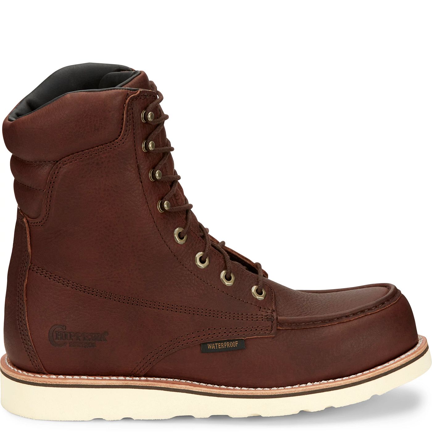 Chippewa Men's Edge Walker 8" Waterproof Nano Comp Toe Wedge - Briar Brown (25347) - View 3