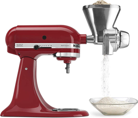 KitchenAid KGM All Metal Grain Mill Attachment, Size: 1 image 0