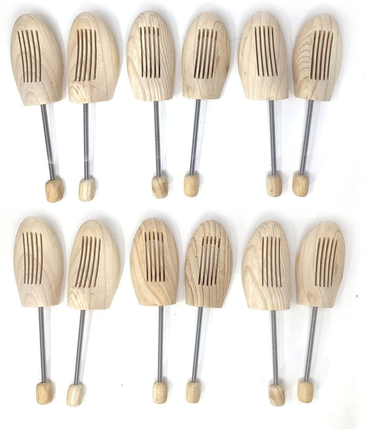 Cedar Elements Little Wholesale Program - Solid Pine Shoe Tree - 6 Pairs (Medium) image 0