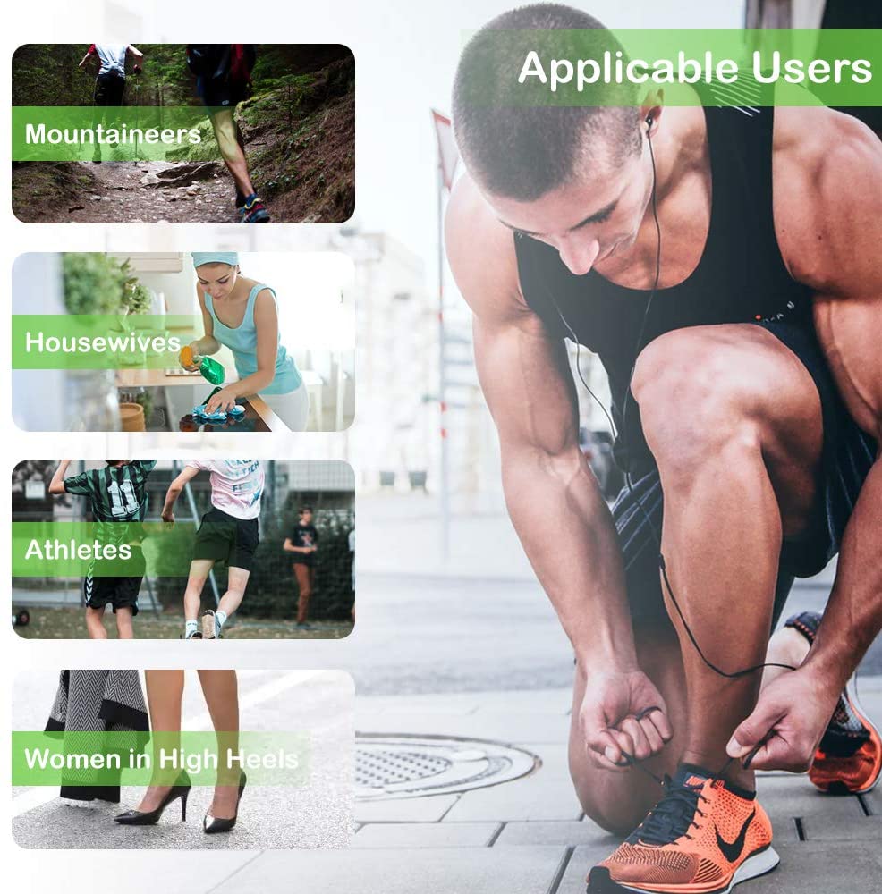 Leg Compression Massager Foot and Calf Massager Machine with Optional Heat 3 Modes 4 Intensities Handheld Controller for Feet, Legs, Calves Muscle Relaxation - Home and Office Use image 5