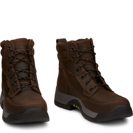Chippewa Men's Fabricator 6" Waterproof Composite Toe Hiker - Ash Brown (31003) - Front View
