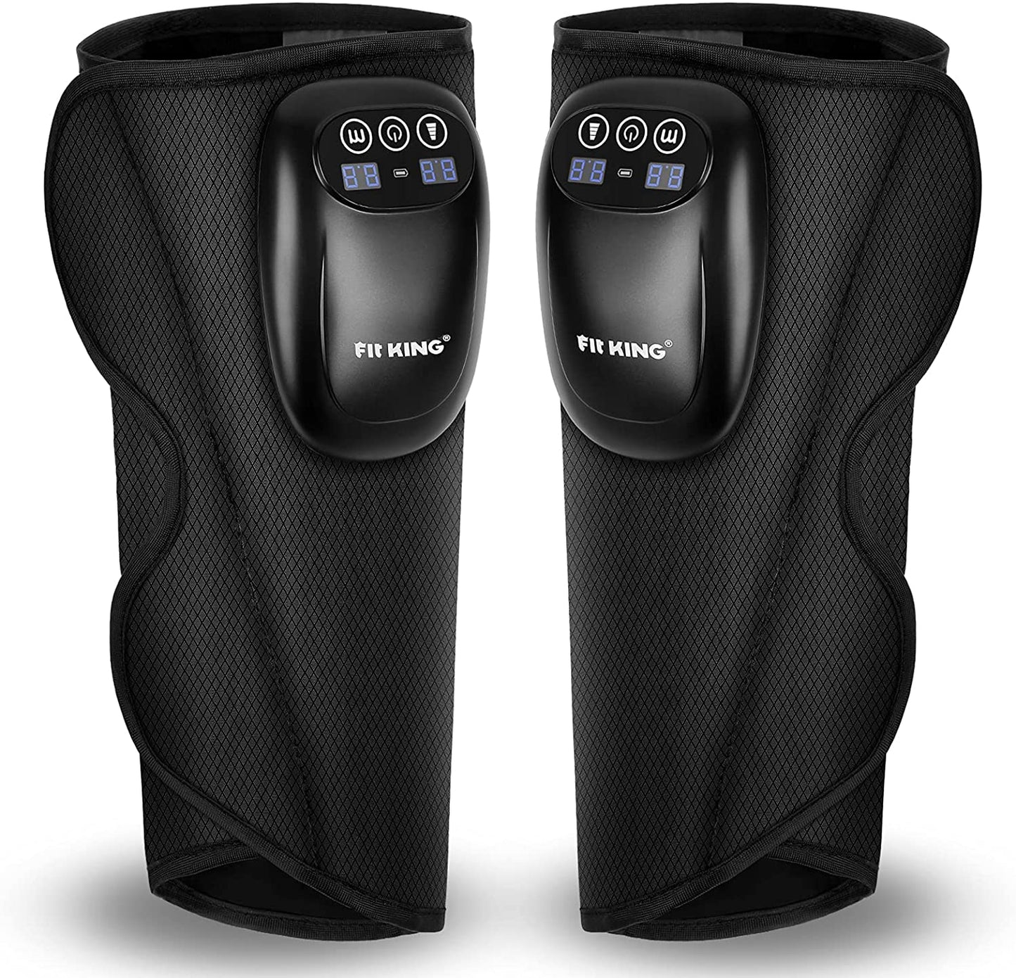 FIT KING Cordless Leg Massager for Circulation and Recovery After Training and Workout, Portable &amp; Rechargeable Calf Massager for Pain Relief &amp; Muscle Relaxation with 3 Modes 3 Intensities FT-058A image 0